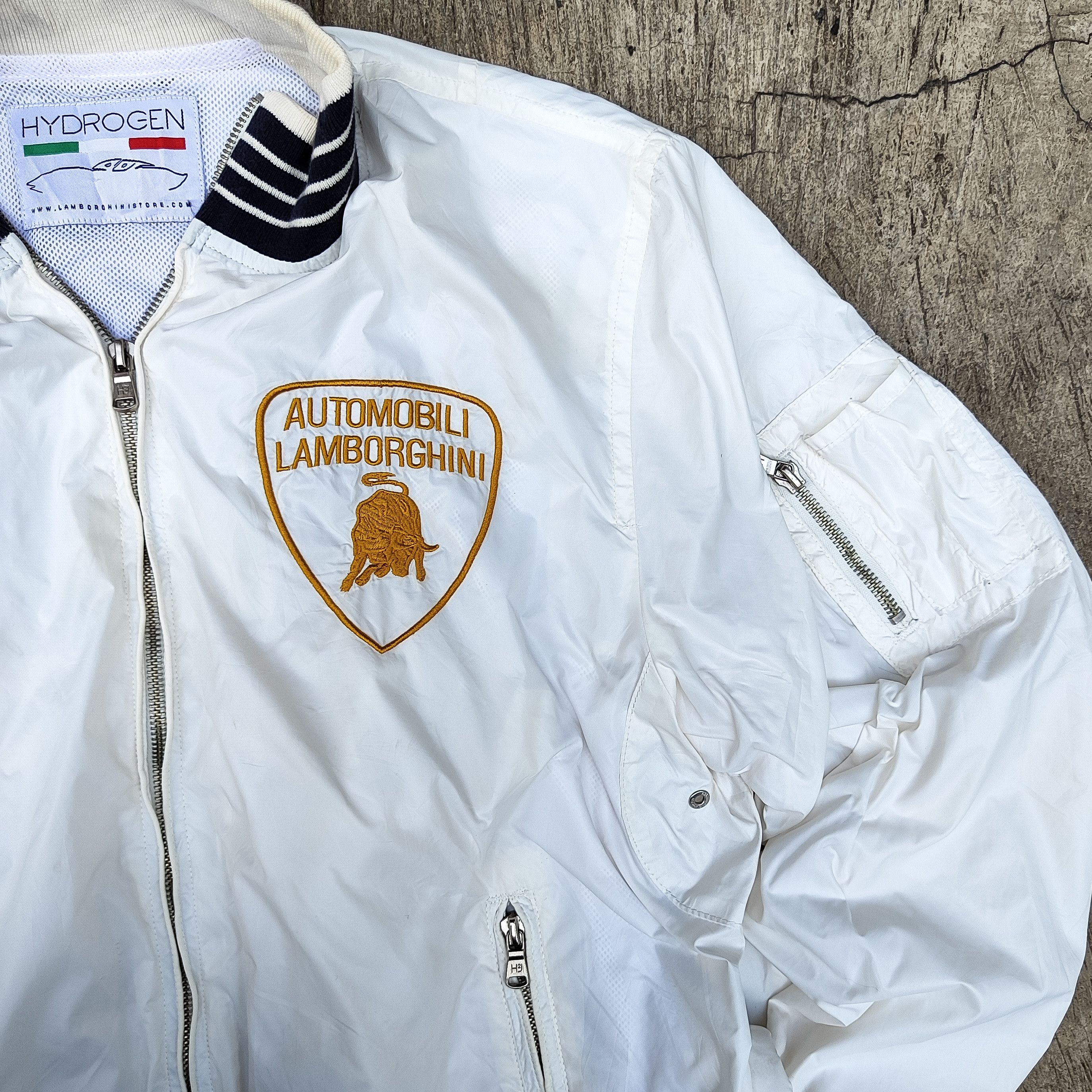 HYDROGEN × Lamborghini Hydrogen Italy x Automobili Lamborghini Light Bomber Jacket Size US M / EU 48-50 / 2 - 3 Thumbnail