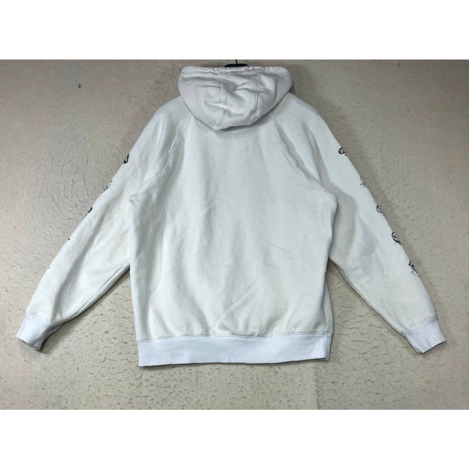 Vans VANS Hoodie Graphic Print Skull White XL Unisex Adults Pullover Hooded Pocket See All Pics Size US XL / EU 56 / 4 - 2 Thumbnail