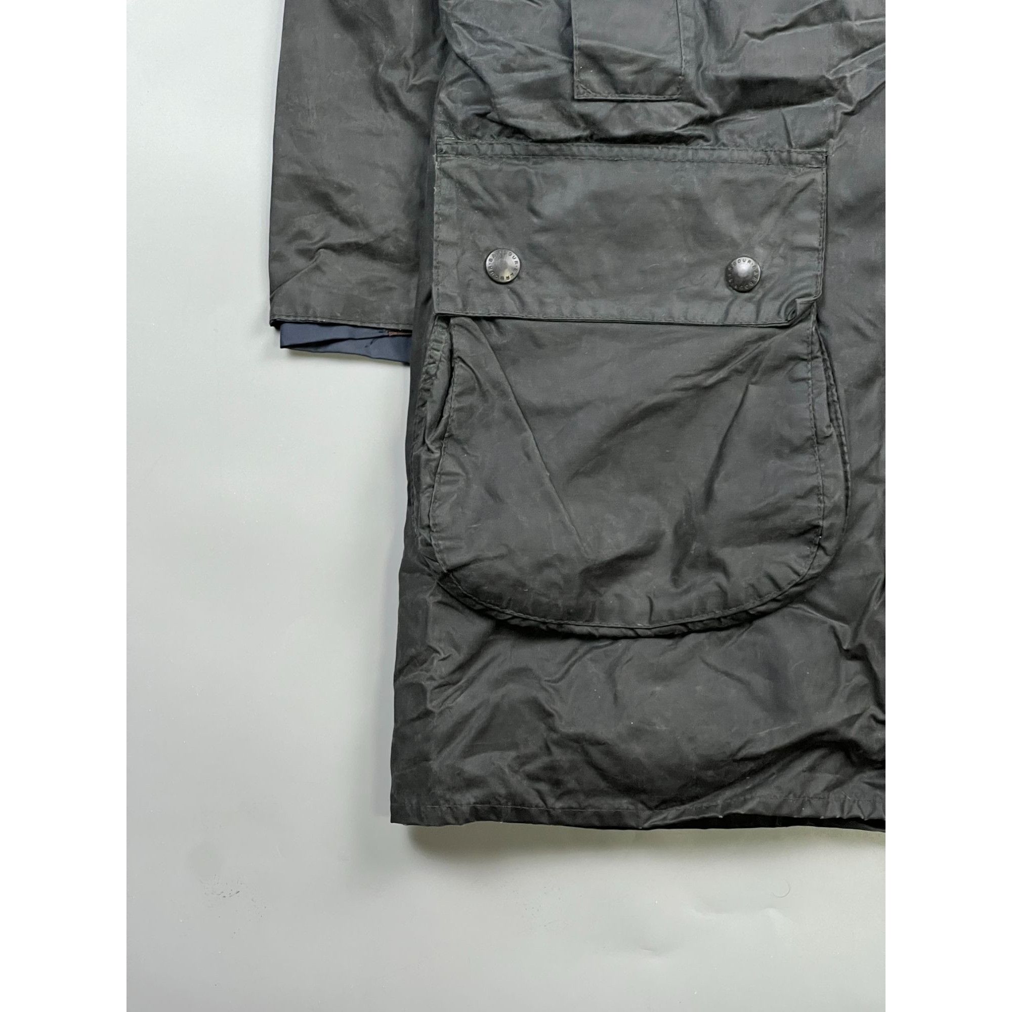 Barbour Barbour Border Vintage Wax Jacket (Y1011) Size US S / EU 44-46 / 1 - 2 Thumbnail