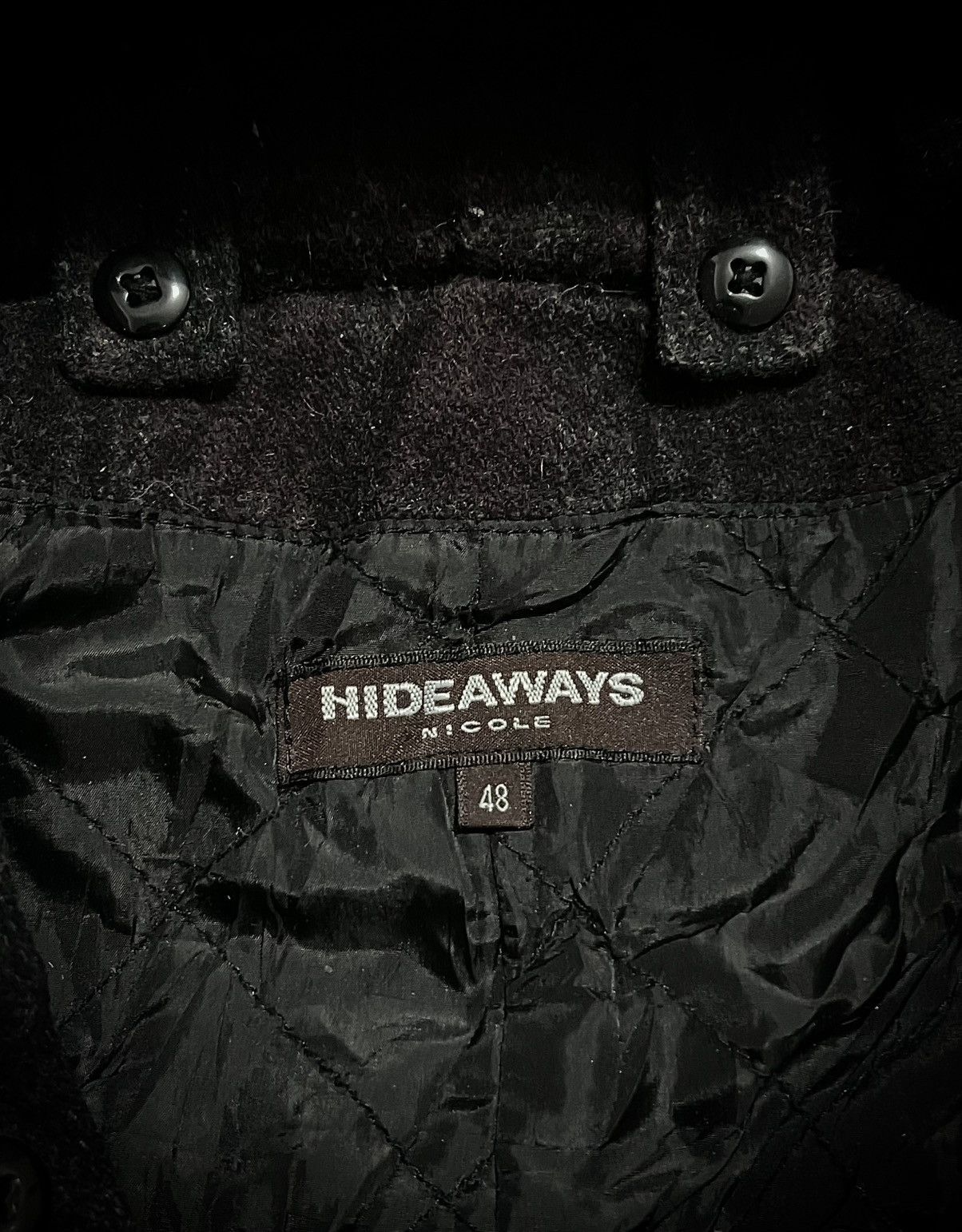 HIDEAWAYS Rare Japanese Hideaways Nicole Jacket Yasuyuki ishii Style Size US M / EU 48-50 / 2 - 9 Thumbnail