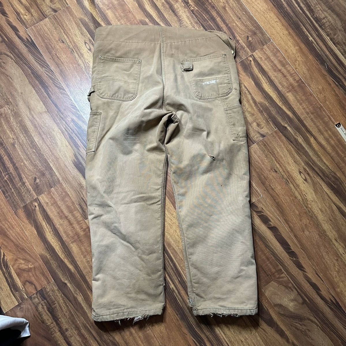 Carhartt × Vintage Insulated Double Knee Carhartt Overalls 42x32 Size US 42 / EU 58 - 11 Thumbnail