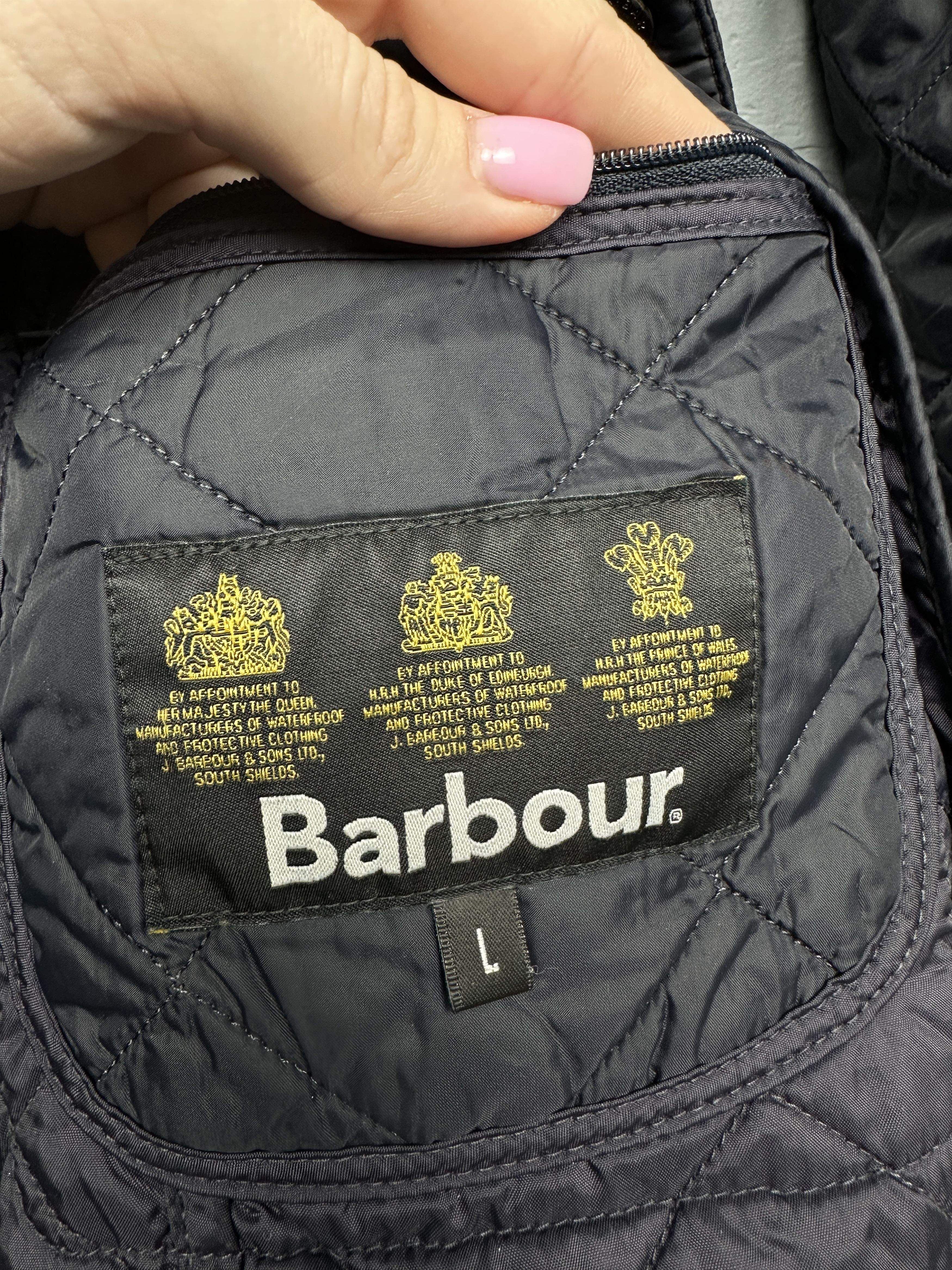 Barbour Barbour International Ariel Mens Quilted Jacket Size US L / EU 52-54 / 3 - 9 Thumbnail