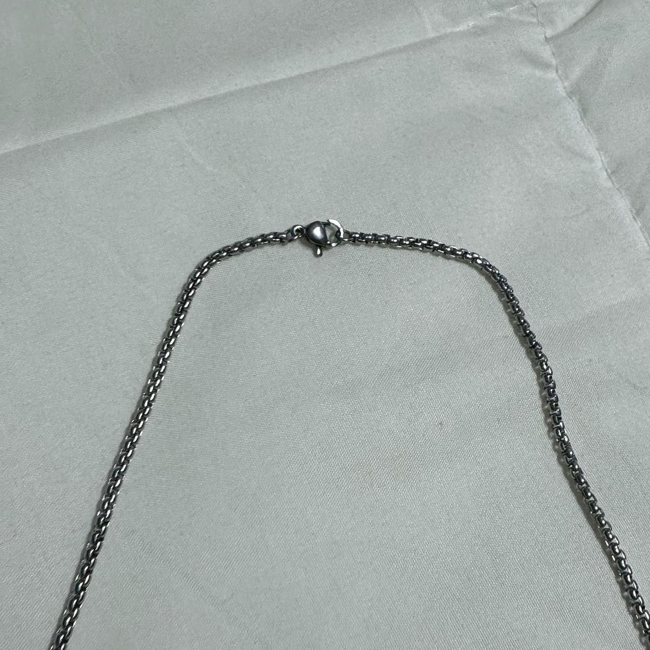 Vintage Silver Aphex Twin Necklace Size ONE SIZE - 7 Thumbnail