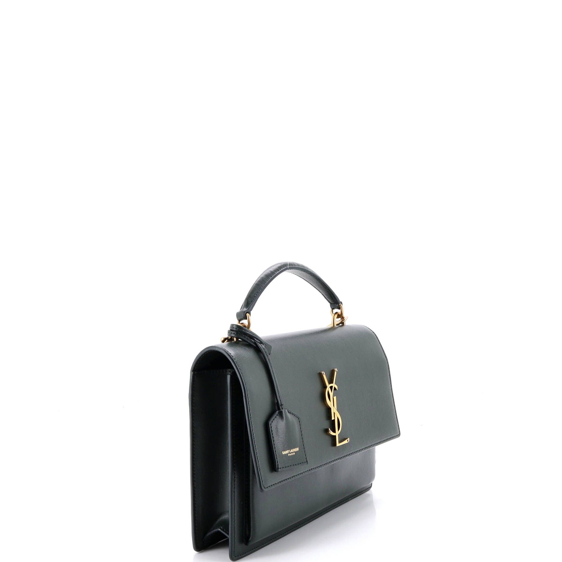 Saint Laurent Paris Sunset Top Handle Shoulder Bag Leather Medium Size ONE SIZE - 1 Thumbnail