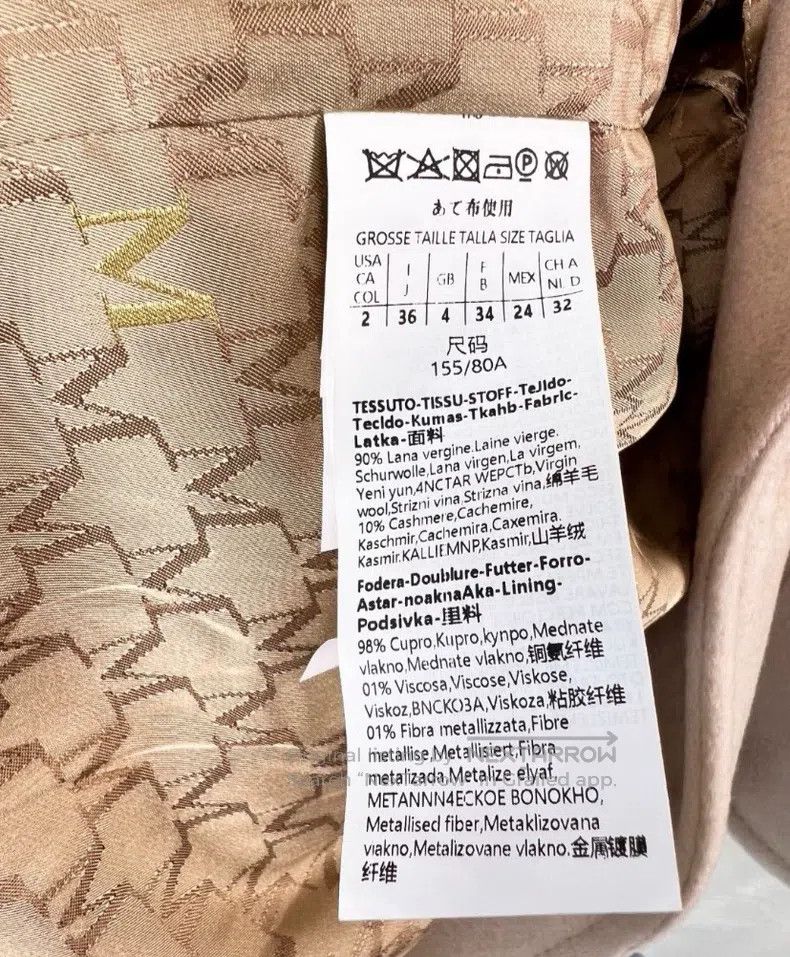 Max Mara Max Mara Classic Coat Size 4XL / US 24-26 - 8 Thumbnail