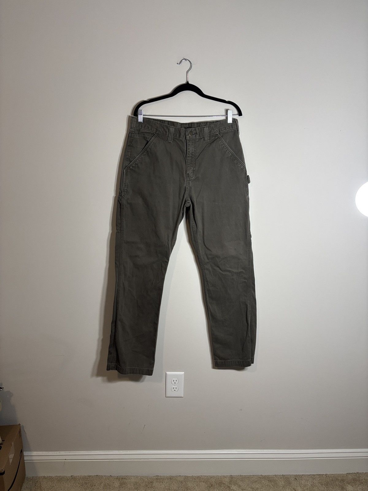 Carhartt Carhartt Relaxed Fit Carpenter Pants 34x31 B324-DFE Workwear Size US 34 / EU 50 - 4 Thumbnail