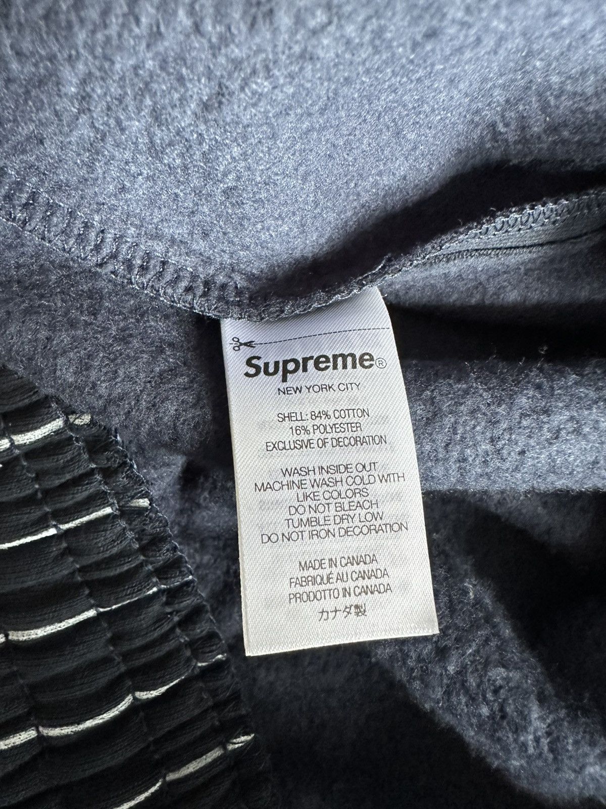 Supreme Supreme Devil S Logo Pinstripe Sweatpants Size Large Size US 34 / EU 50 - 8 Thumbnail