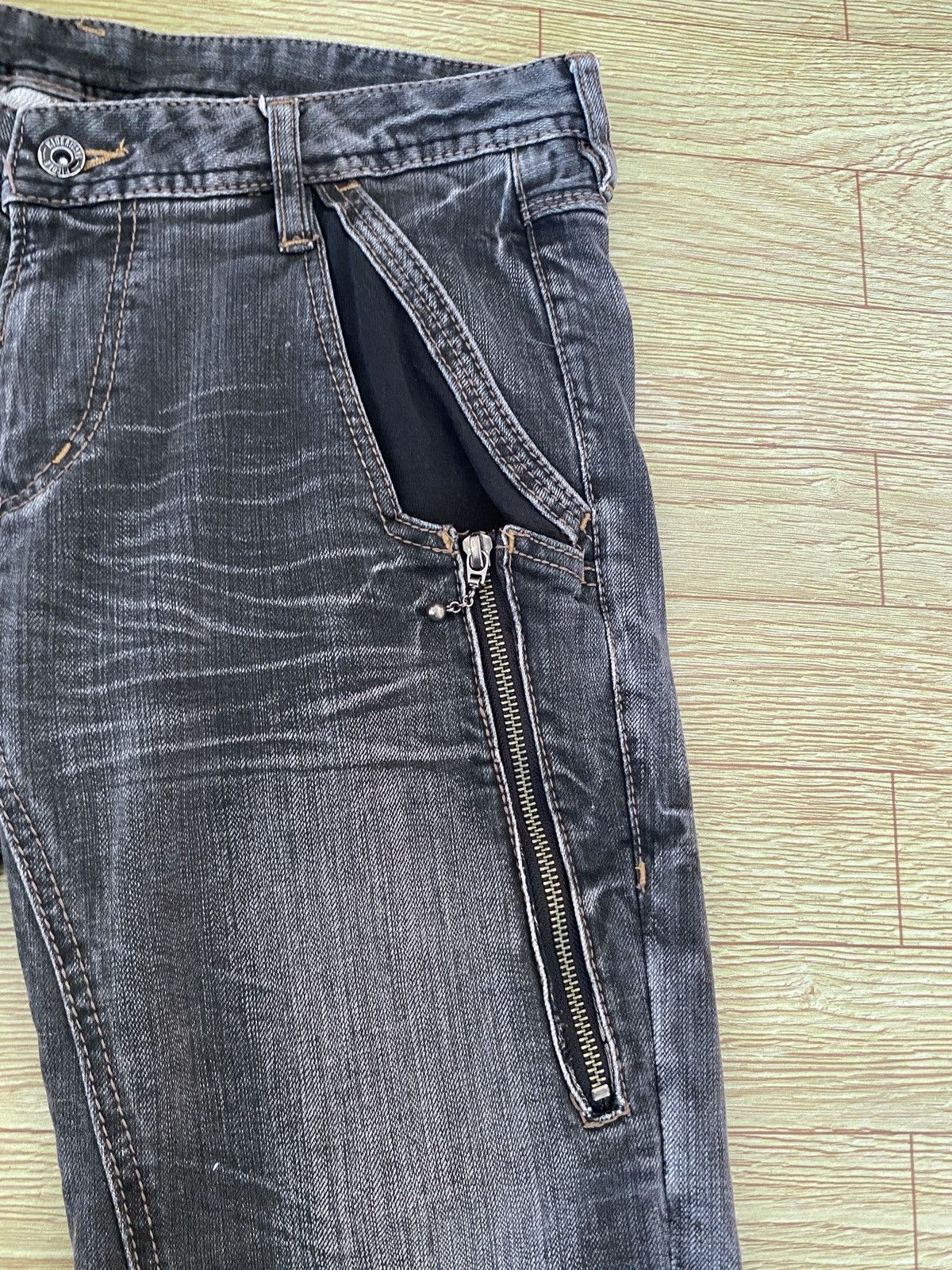 HIDEAWAYS Very Rare Vintage Japanese Brand Hideaways Jeans 1990s Size US 32 / EU 48 - 6 Thumbnail
