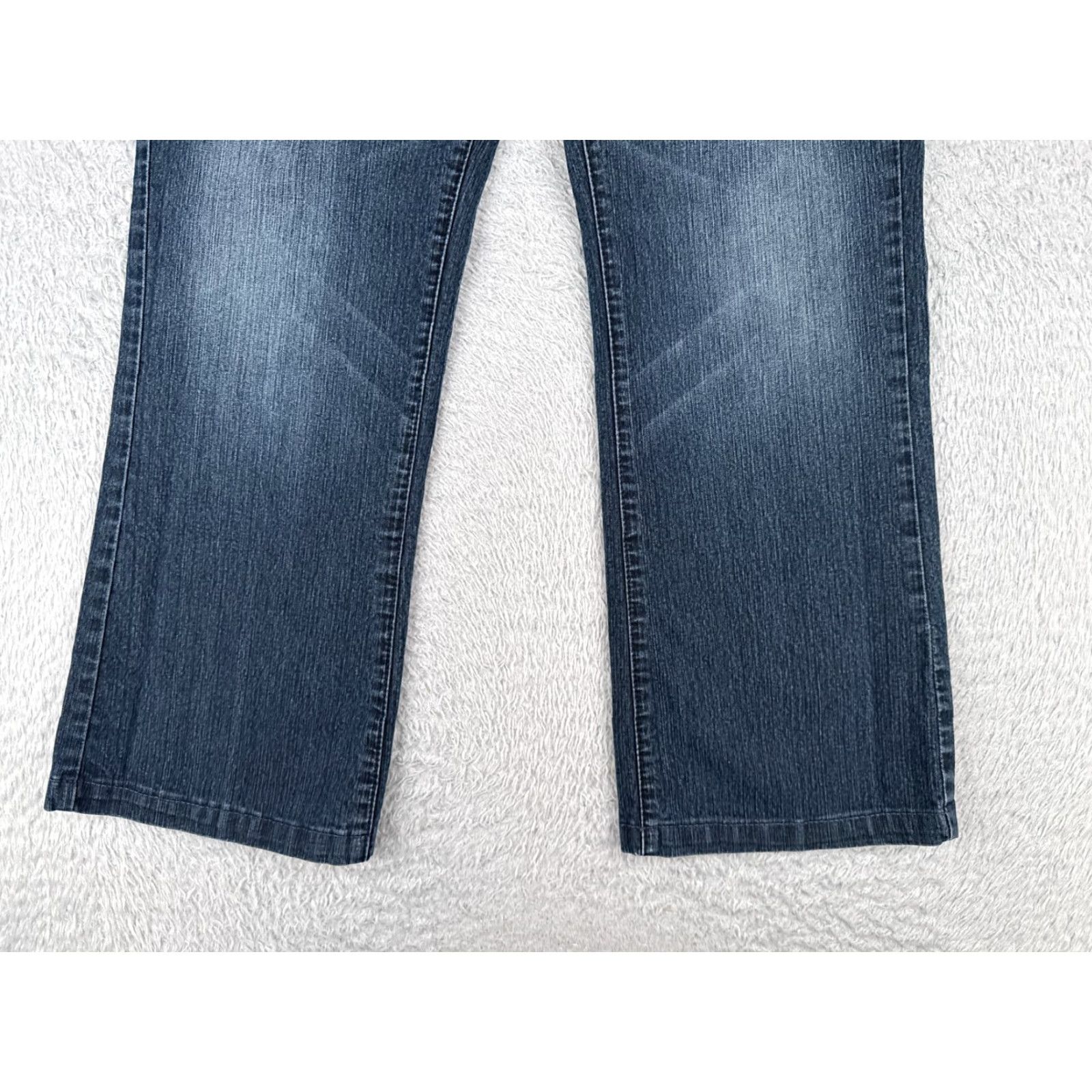 DKNY DKNY Jeans Women Bootcut Denim 30 Blue Mid Rise 30x26 Cotton Blend Pocket 5-Pocket Style Regular Size 30" / US 8 / IT 44 - 2 Thumbnail