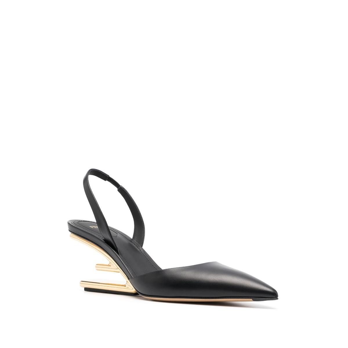 Fendi o1w1db10325 8J8403 Pumps in Black Size US 8 / IT 38 - 4 Thumbnail