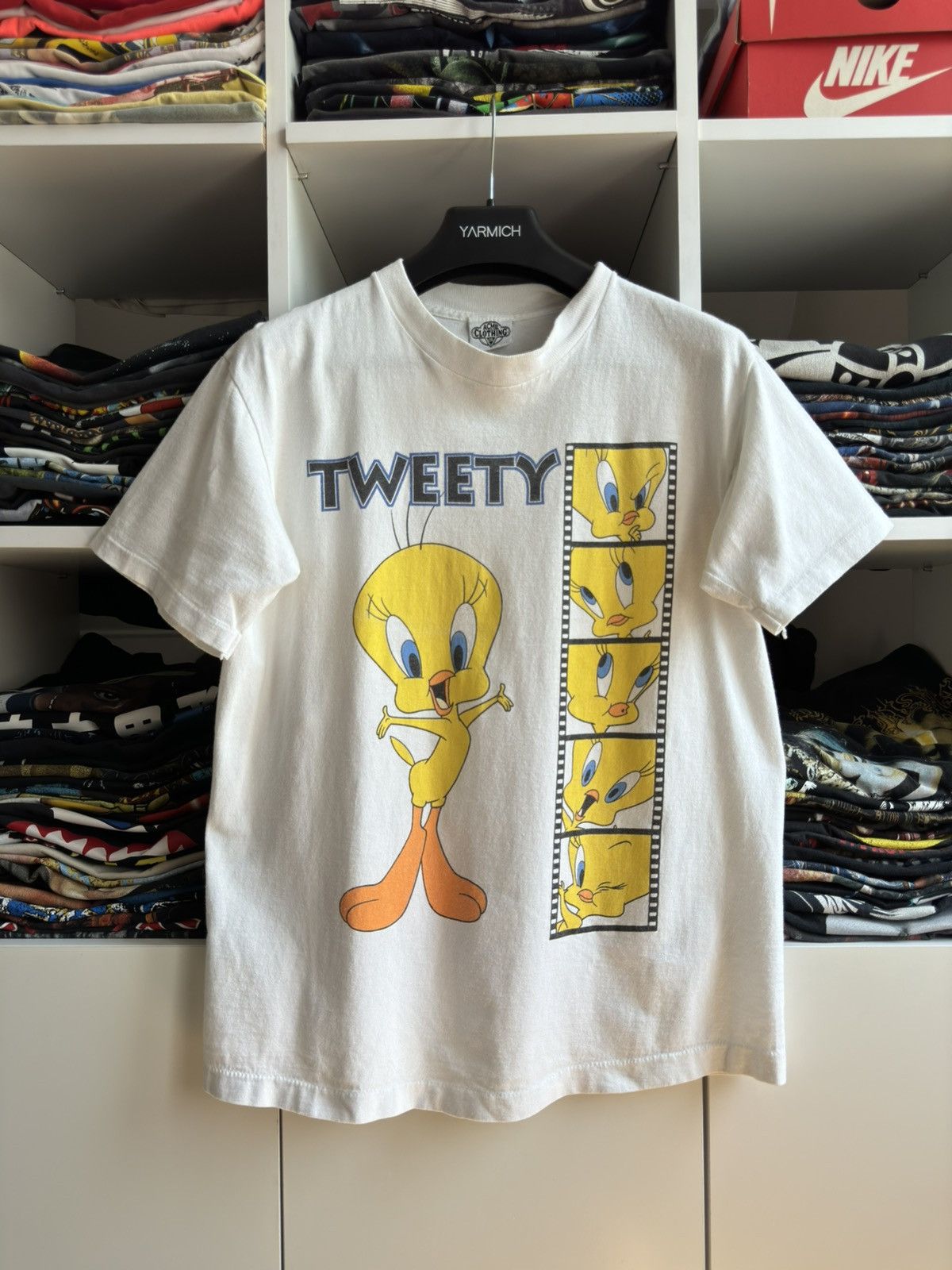 Cartoon Network Vintage 90s Tweety by Warner Bros Graphic Movie T Shirt Size US M / EU 48-50 / 2 - 1 Thumbnail