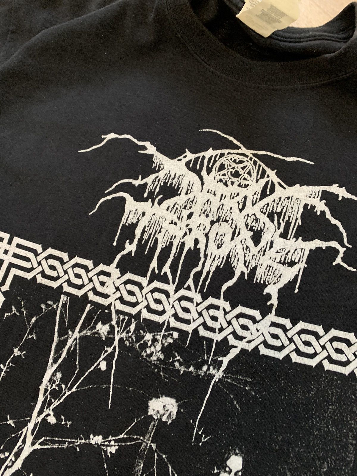Band Tees × Vintage Darkthrone Takefeed Black Metal vintage t-shirt Size US L / EU 52-54 / 3 - 4 Thumbnail