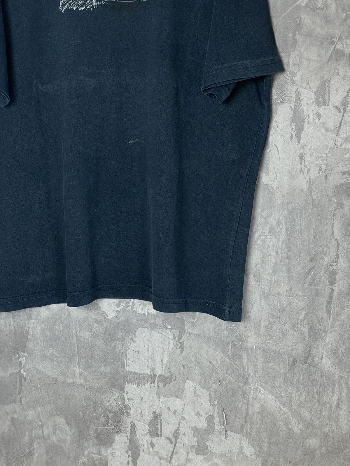Quiksilver × Rusty Vintage Rusty T Shirt 90s Surf style Spellout Big Logo Size US XL / EU 56 / 4 - 5 Thumbnail