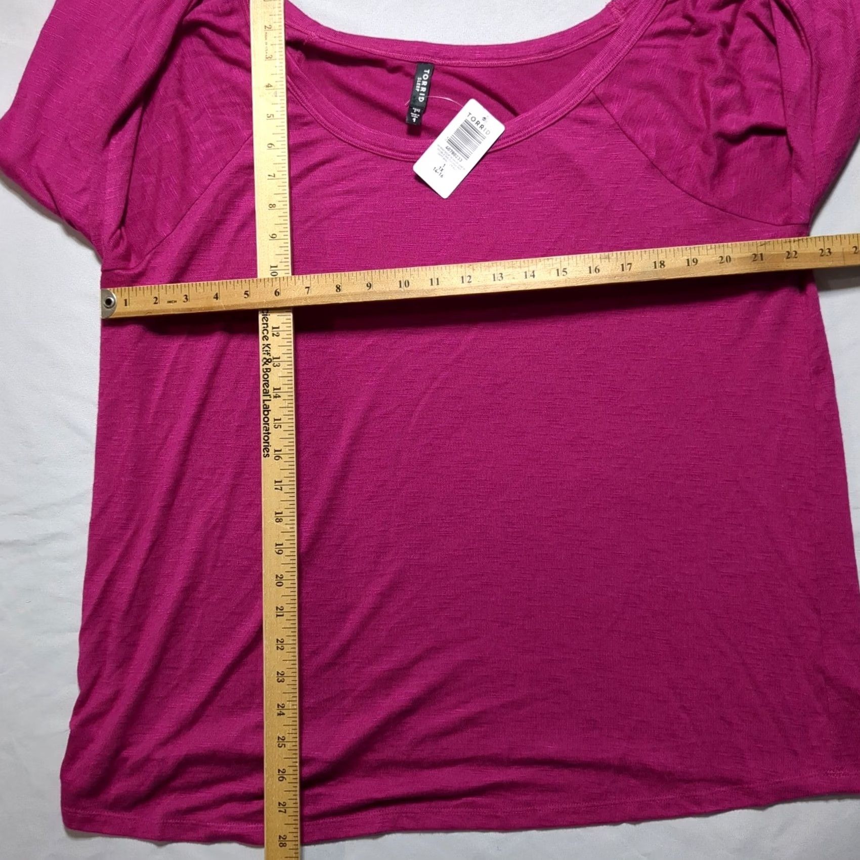 Torrid Torrid Sleep Off the Shoulder Lounge Tee 1X Womens Hacci Pink Fuchsia Long Sleeve Plus Size Knit Lightweight Casual Vintage: No Size XL / US 12-14 / IT 48-50 - 4 Thumbnail