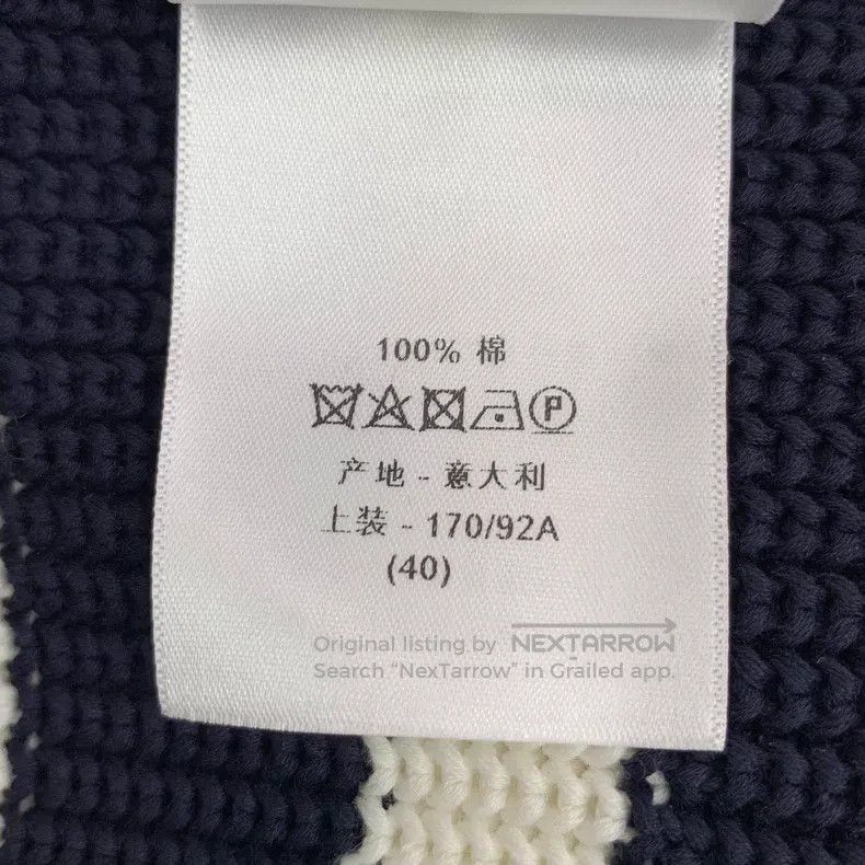 Dior Dior 22 styles black striped cotton lapel double-breasted Size S / US 4 / IT 40 - 8 Thumbnail