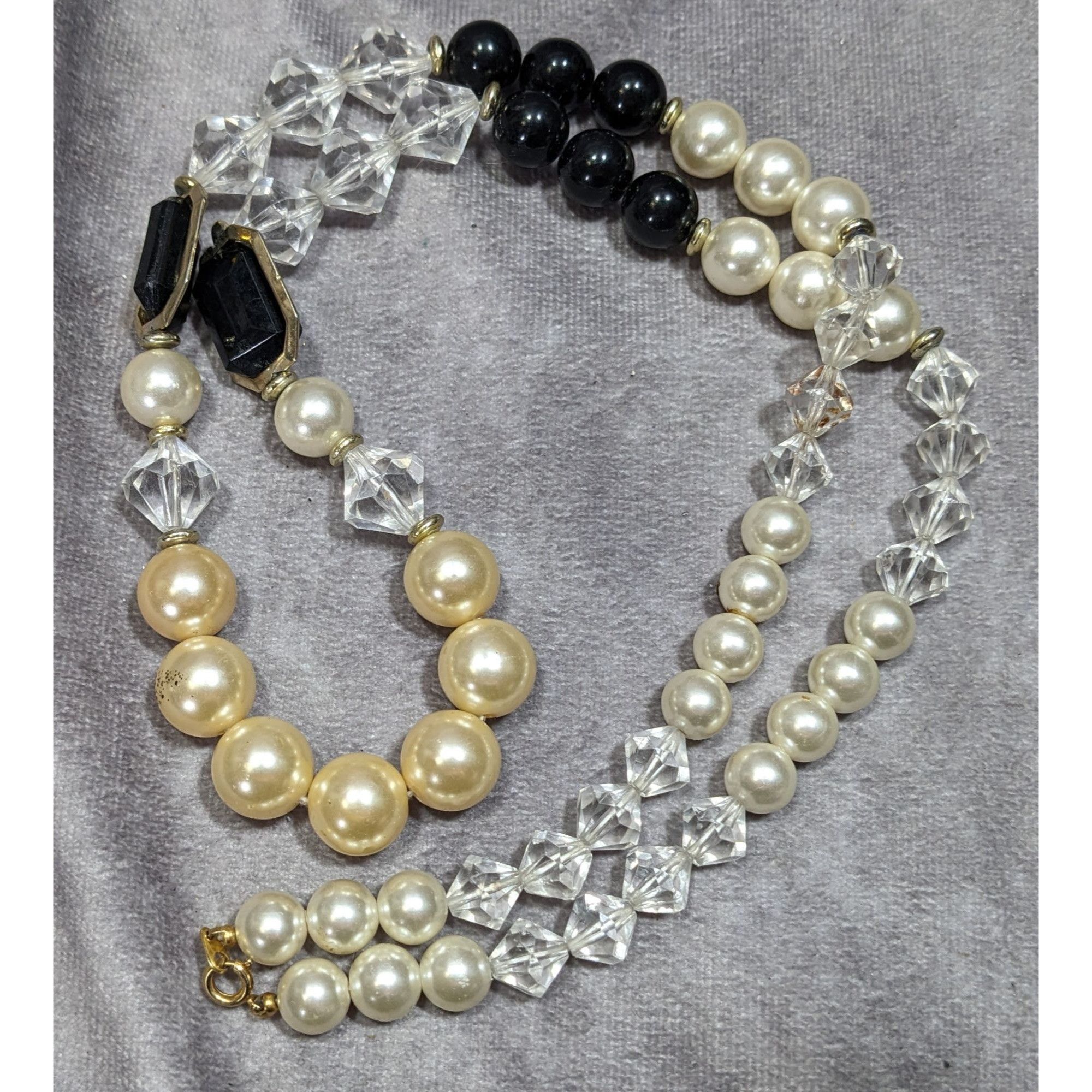 Other Elegant Glam Faux Pearl And Gem Beaded Necklace Size ONE SIZE - 6 Thumbnail