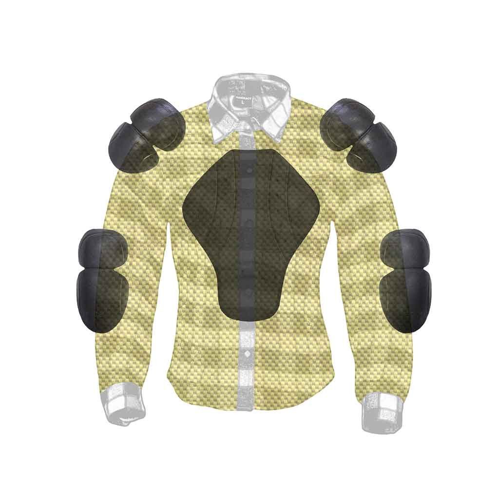Other RIDERACT® Women's Motorcycle Shirt Flannel PInk & Black Size S / US 4 / IT 40 - 6 Thumbnail