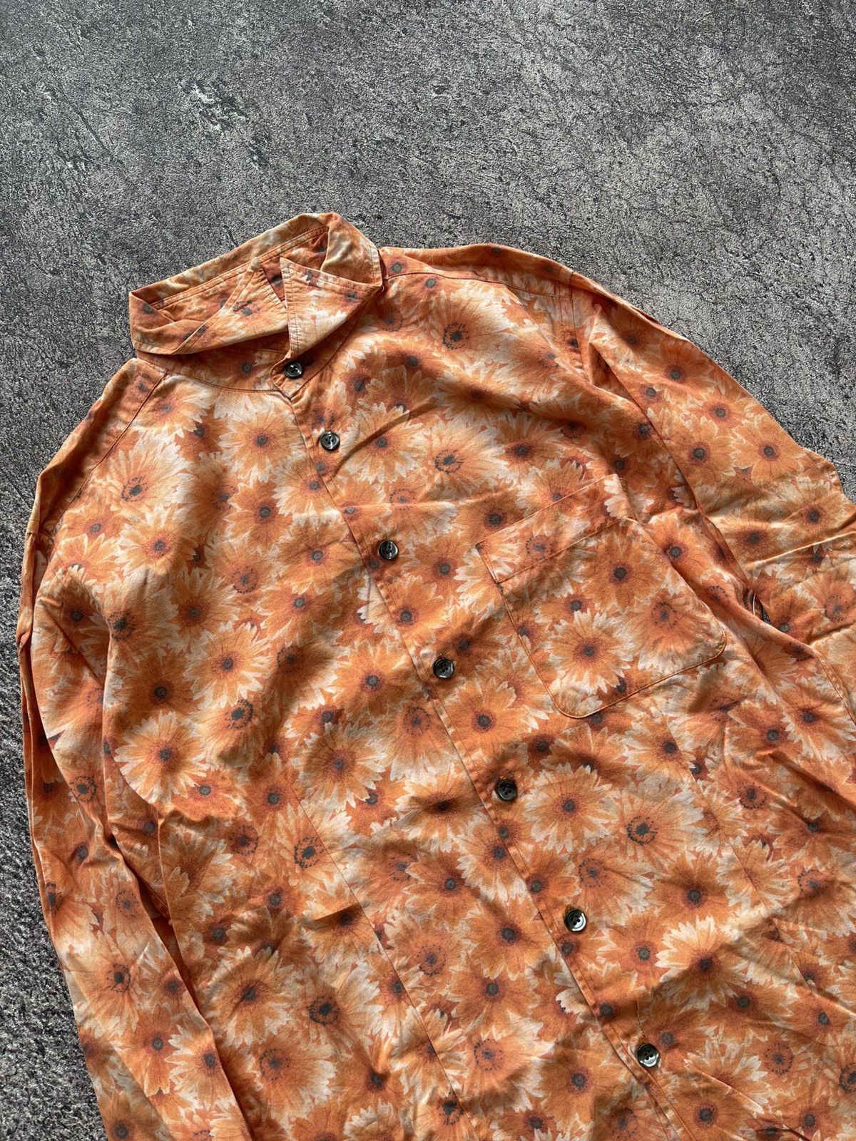 PPFM Y2K PPFM FLOWER PATTERN BUTTON SHIRT Size US M / EU 48-50 / 2 - 2 Thumbnail