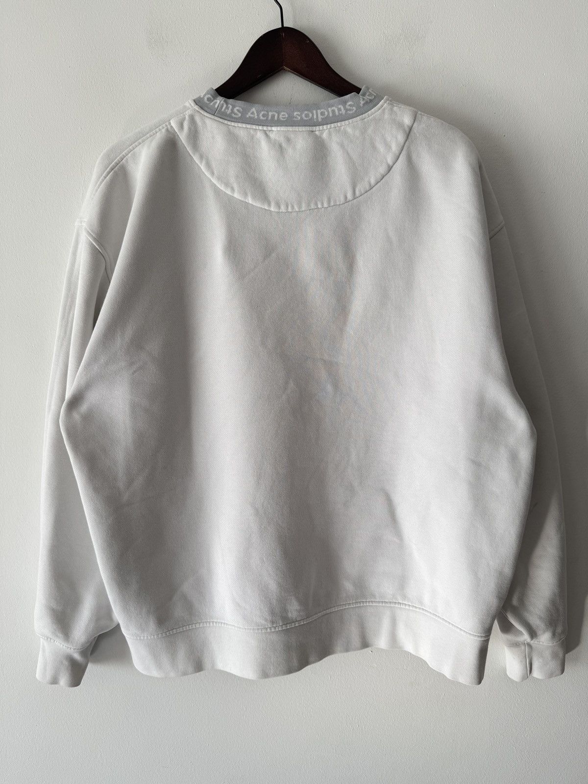 Acne Studios 🔥🔥 Acne Studios White Cotton Sweatshirt Size US M / EU 48-50 / 2 - 2 Thumbnail