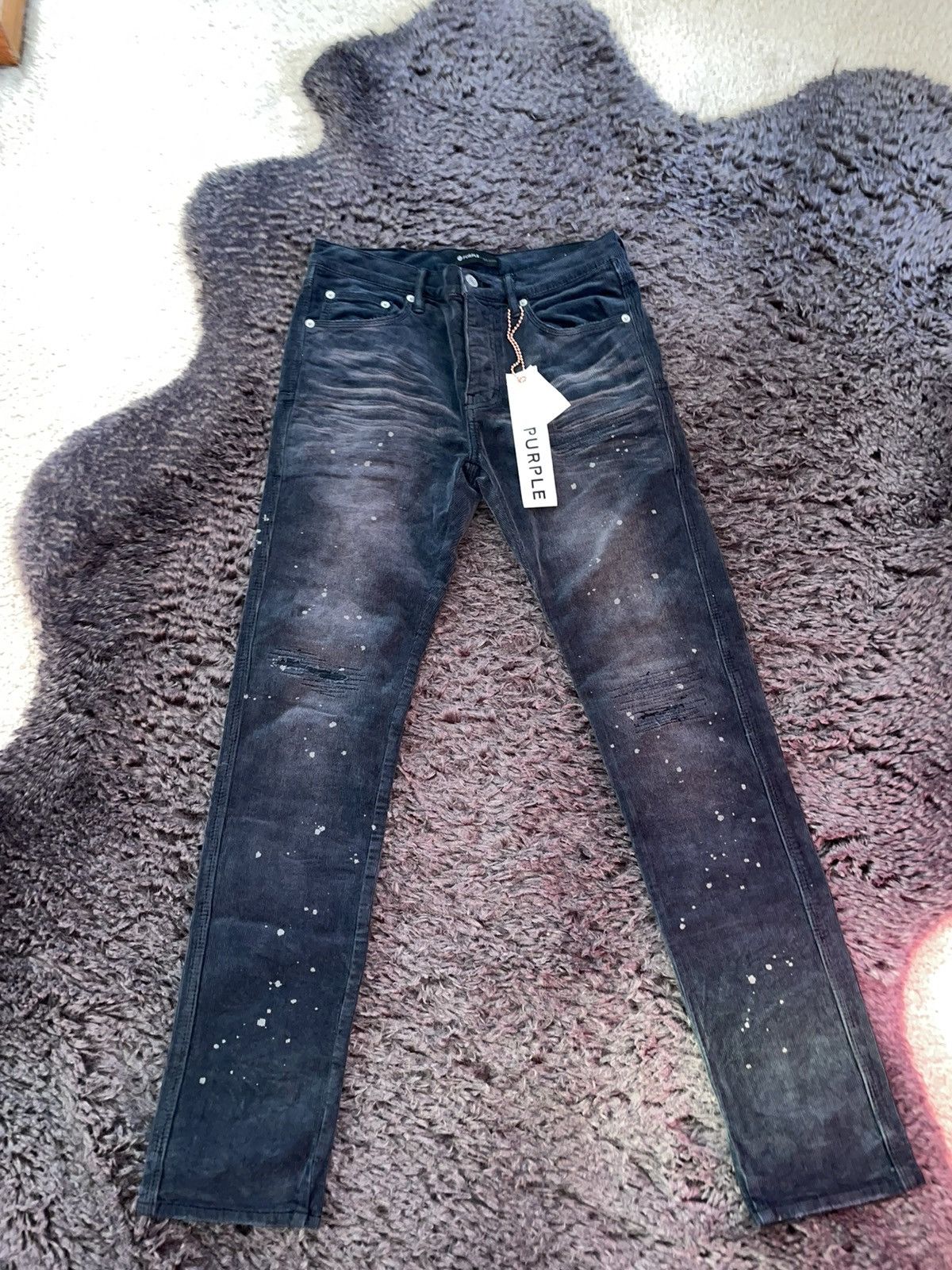 image of Authentic Purple Brand Jeans in Black, Men's (Size 31)