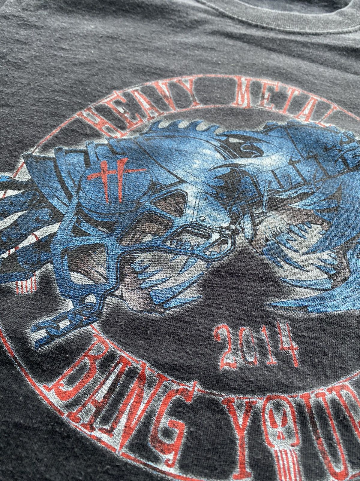 Fruit Of The Loom 🔥Vntg Heavy Metal Fest Bang Your Head tee top s sz Size S / US 4 / IT 40 - 3 Thumbnail