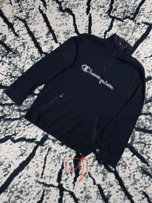 Champion Polar Champion vintage usa logo black L Size US L / EU 52-54 / 3 - 2 Thumbnail