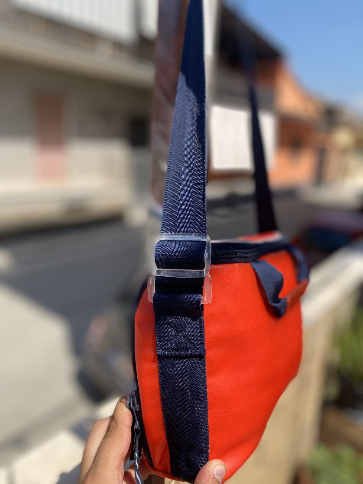 Nike × Vintage Vintage Nike Orange Cooler Bag Messenger Size ONE SIZE - 5 Thumbnail