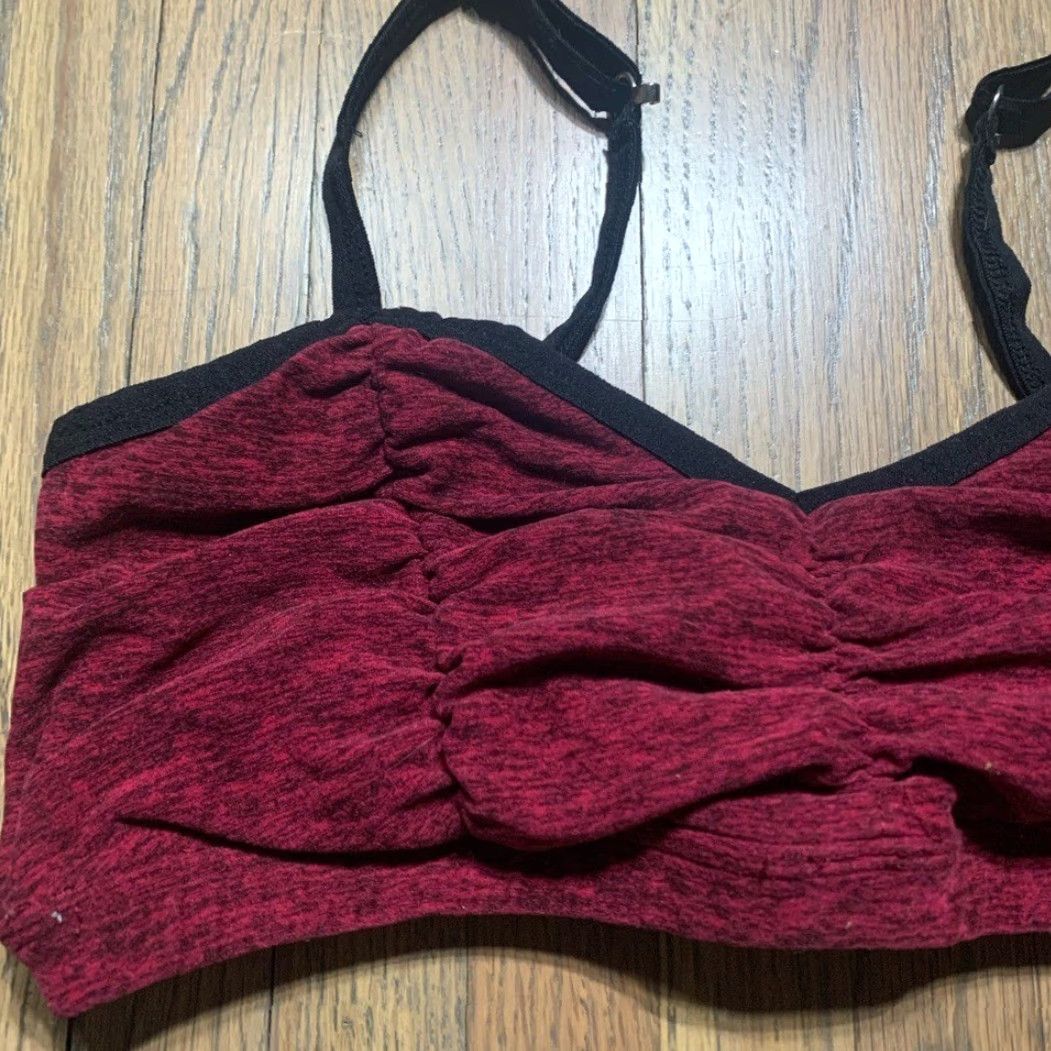 Beyond Yoga Beyond Yoga Sports Bra Red S Bra Womens Size ONE SIZE - 2 Thumbnail