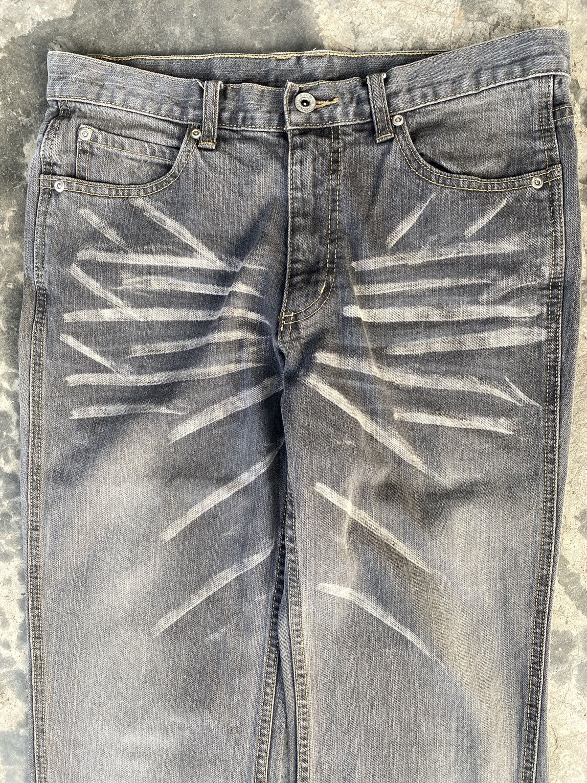 Japanese Brand Vintage Atelier Sab Men Flare Jeans Size US 32 / EU 48 - 5 Thumbnail