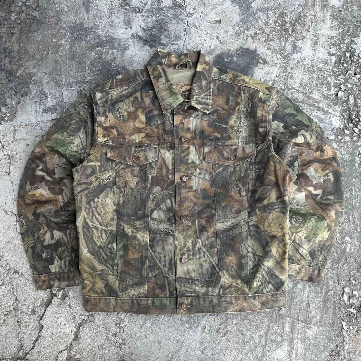 Realtree Crazy Vintage Realtree Camo Jacket Carhartt Style Size US L / EU 52-54 / 3 - 2 Thumbnail