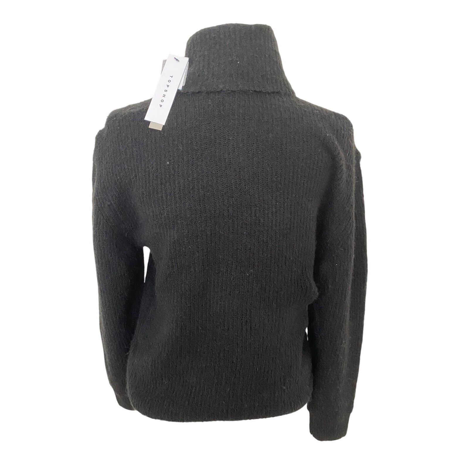 Topshop Topshop cropped knited sweater in black women size S A003078 Size S / US 4 / IT 40 - 5 Thumbnail