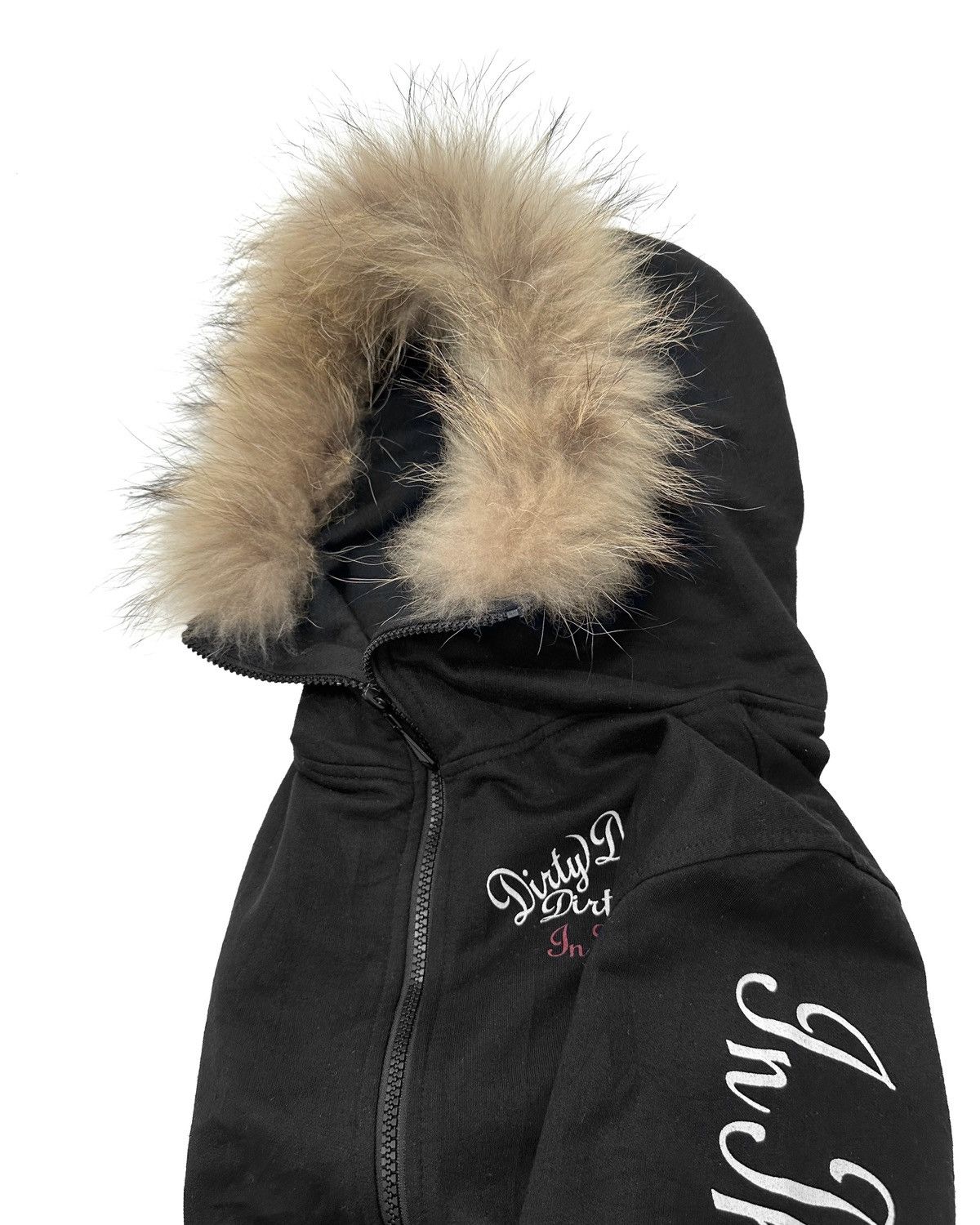 In The Attic 2000s In The Attic Poem Eagle Fur Hoodie Lgb Style Size US L / EU 52-54 / 3 - 9 Thumbnail