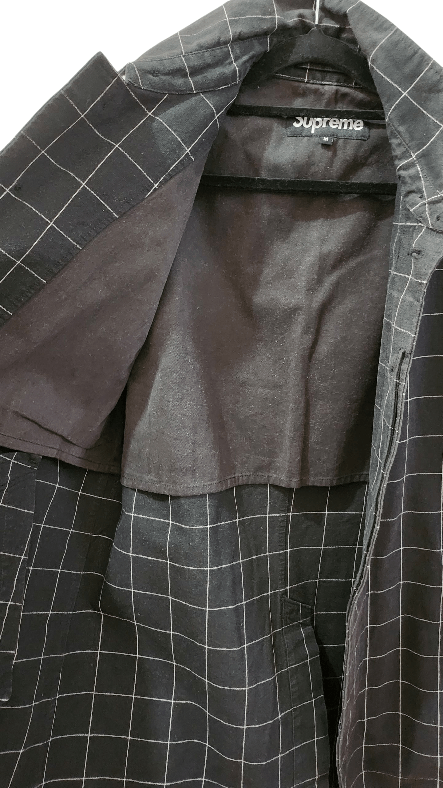 Supreme Supreme Windowpane Trench Coat Size US M / EU 48-50 / 2 - 3 Thumbnail