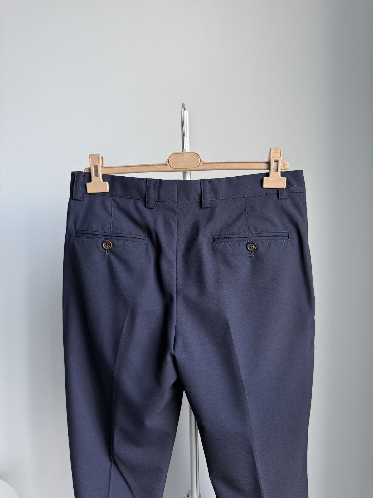 Brunello Cucinelli Brunello Cucinelli Wool Pleated Trousers Traditional Fit Size US 32 / EU 48 - 7 Thumbnail