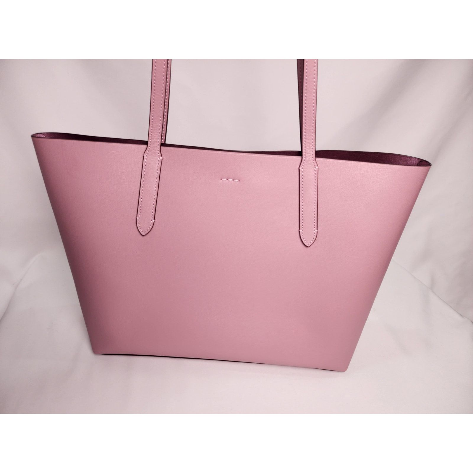 Coach Rare Coach Avenue Metallic Tote Bag Large PERIWINKLE PURPLE Size ONE SIZE - 7 Thumbnail