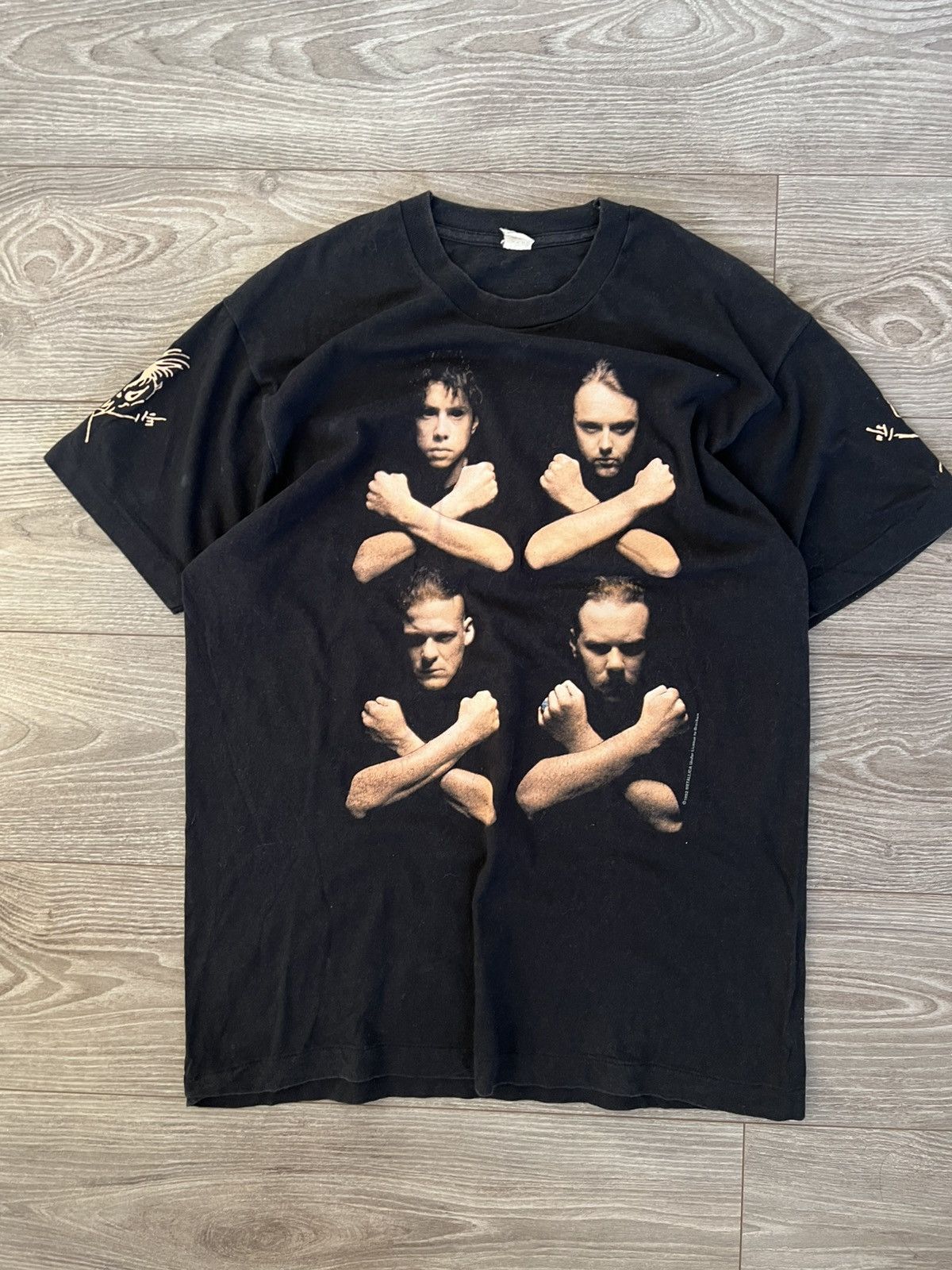 Band Tees ‼️1992 VINTAGE METALLICA Birth School Archival Band T-Shirt‼️ Size US L / EU 52-54 / 3 - 7 Thumbnail
