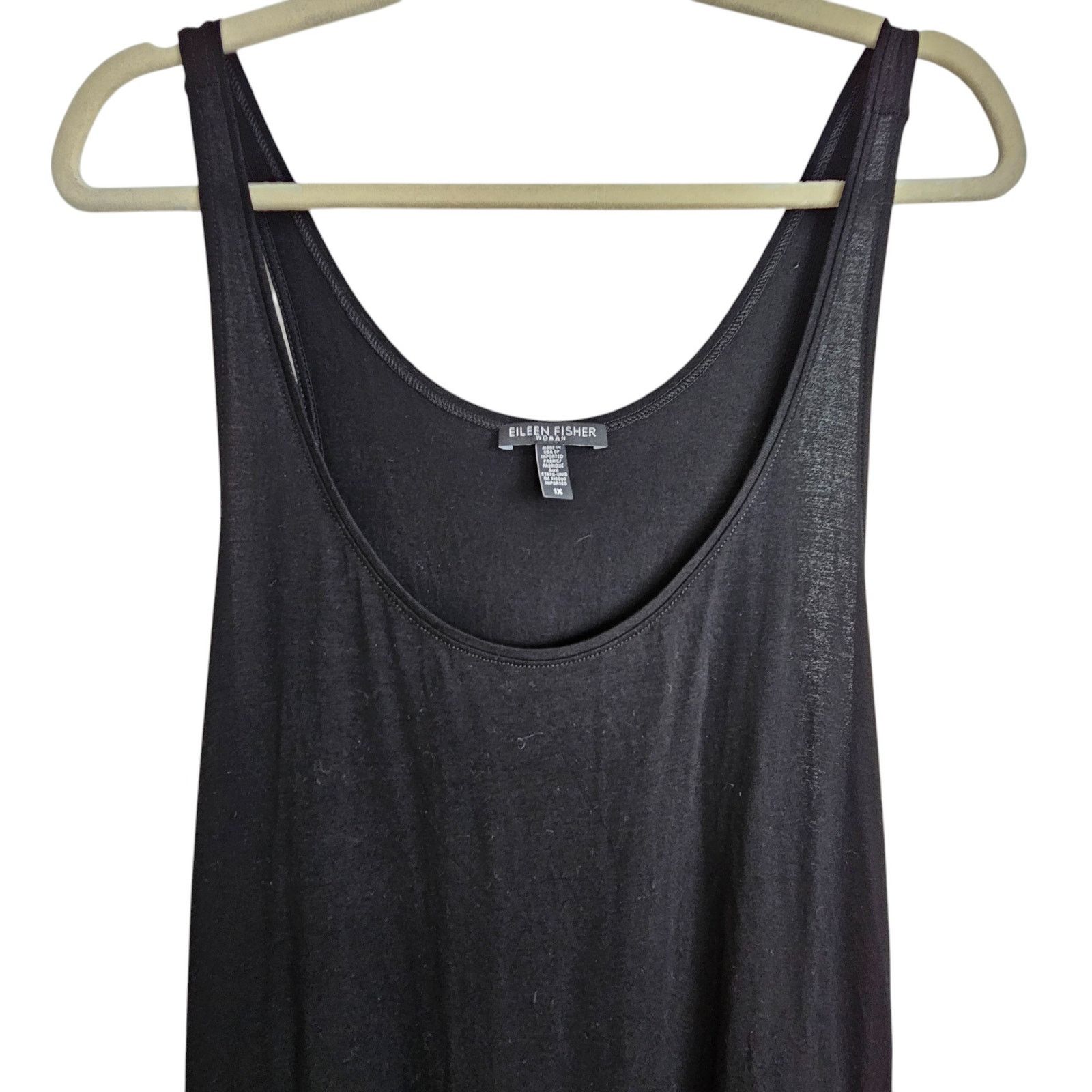 Eileen Fisher Eileen Fisher Womens Knee Length Dress Size 1X Minimalist Size XL / US 12-14 / IT 48-50 - 4 Thumbnail
