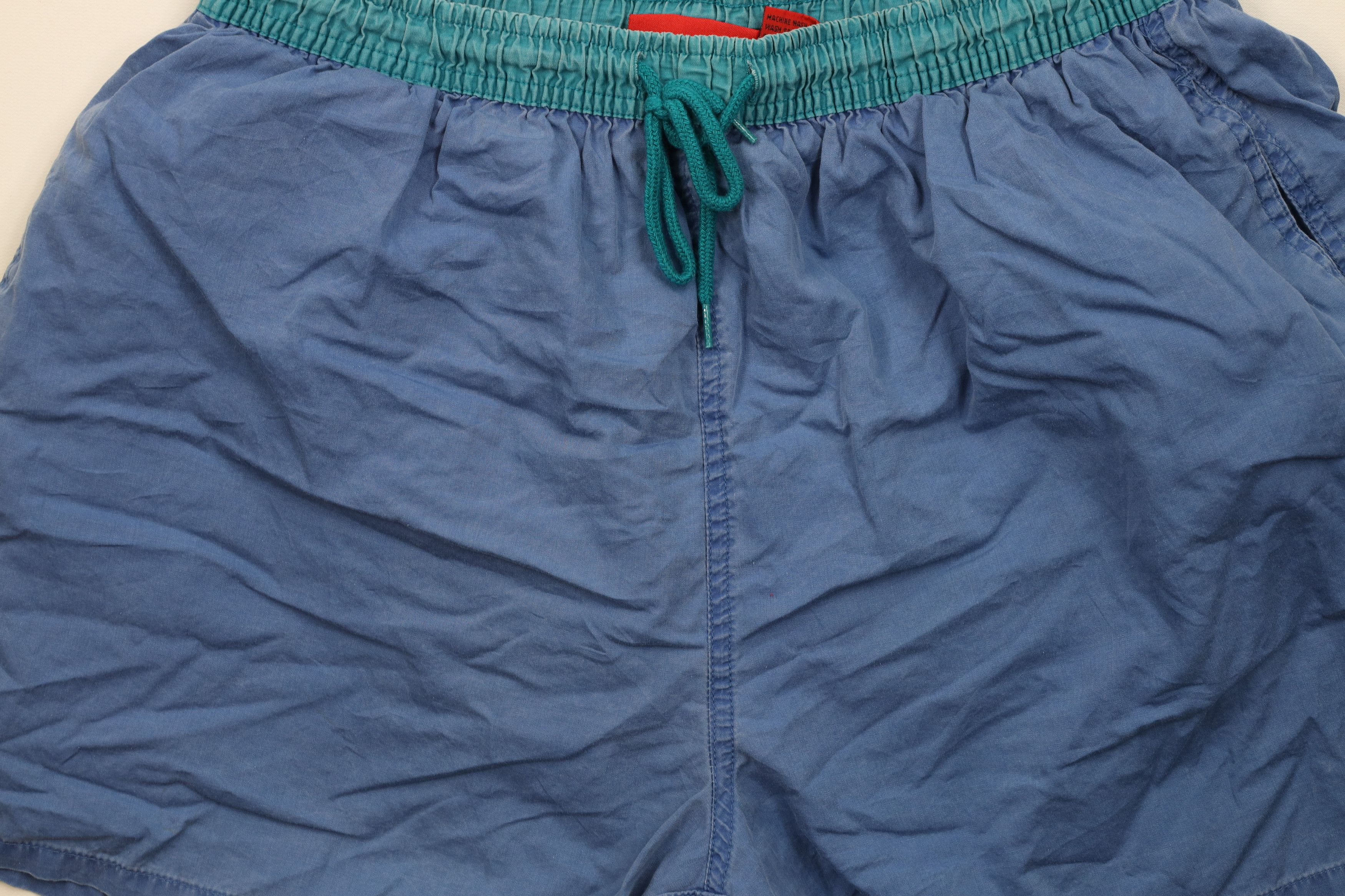 Vintage Vintage 90s Streetwear Blank Above Knee Lined Shorts Trunks Size US 34 / EU 50 - 3 Thumbnail