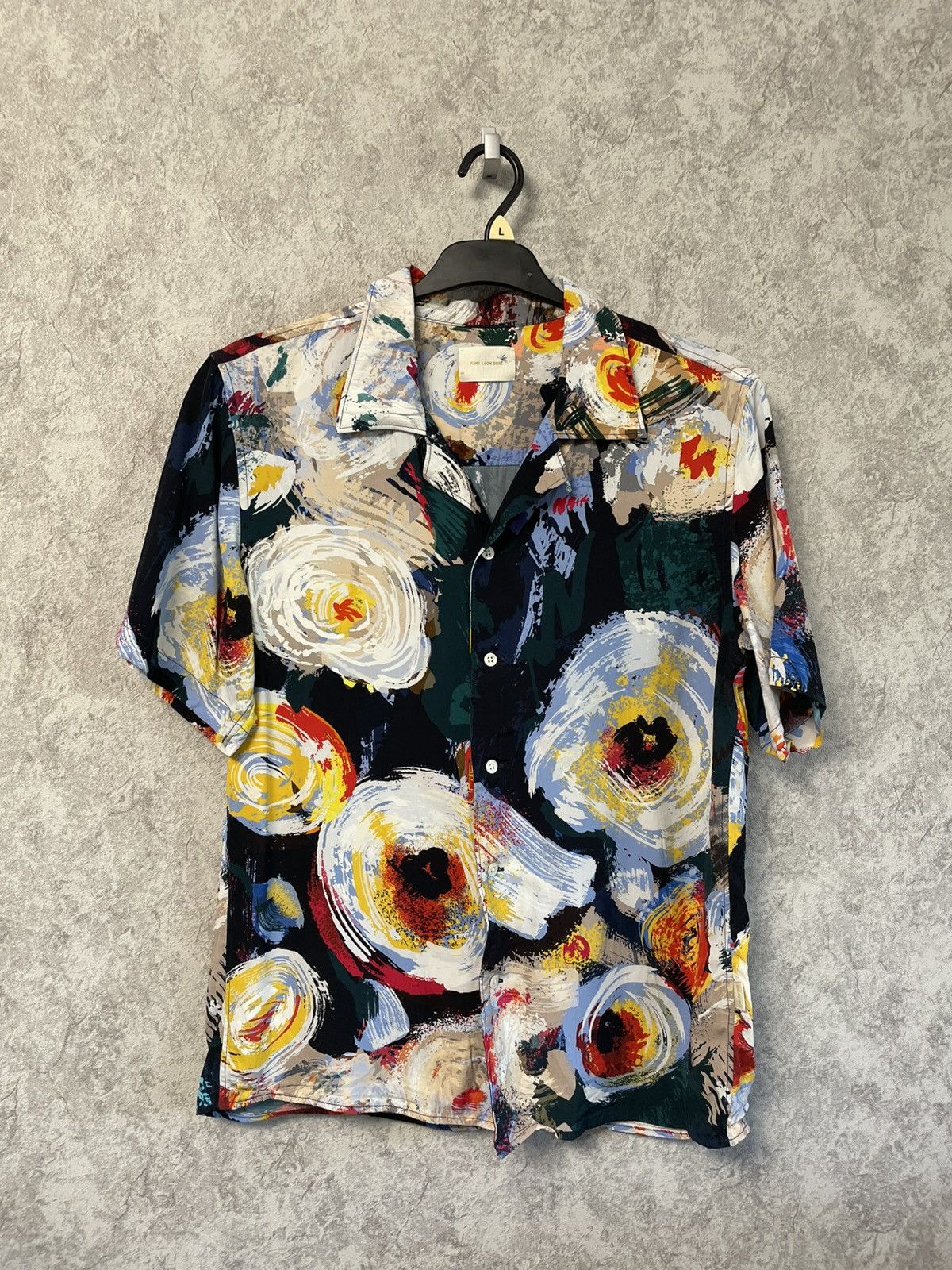 Aime Leon Dore ALD Floral Brush Stroke Leisure Shirt