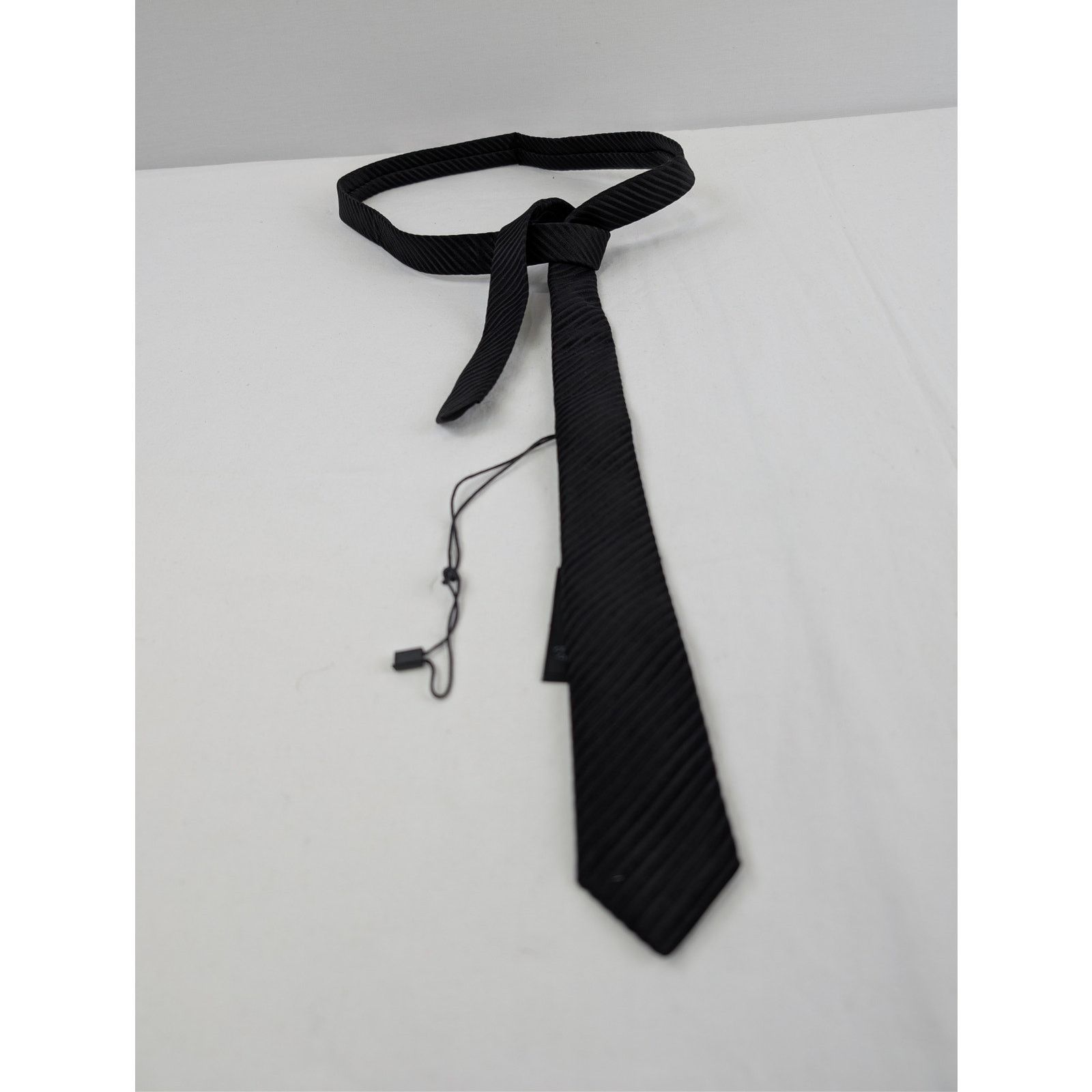 Saint Laurent Paris o1rshd1 Size: OS / Tie in Black Size ONE SIZE - 5 Thumbnail