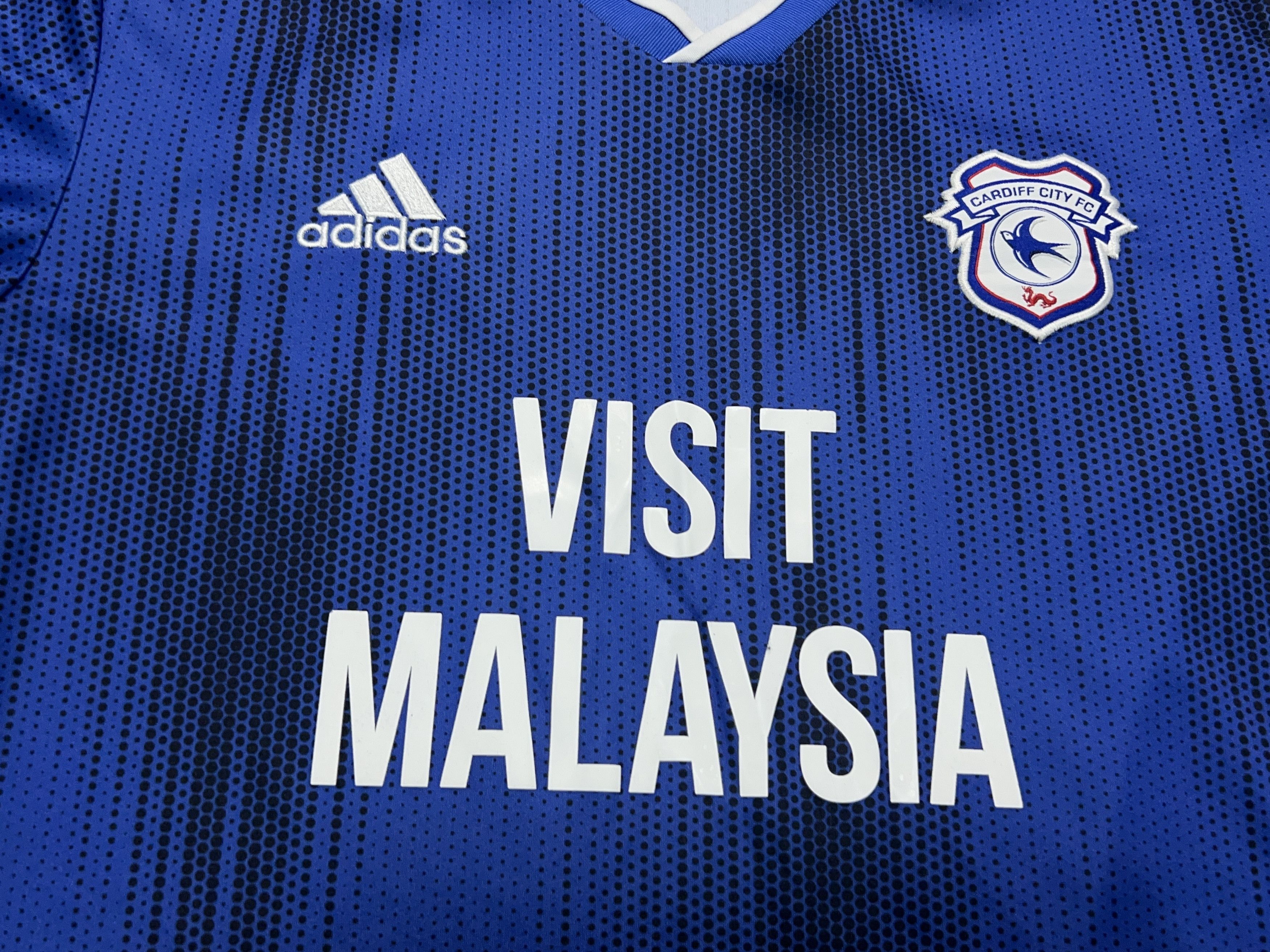 Adidas Cardiff City FC 2019 2020 Home Football Soccer Shirt Jersey Size US L / EU 52-54 / 3 - 2 Thumbnail