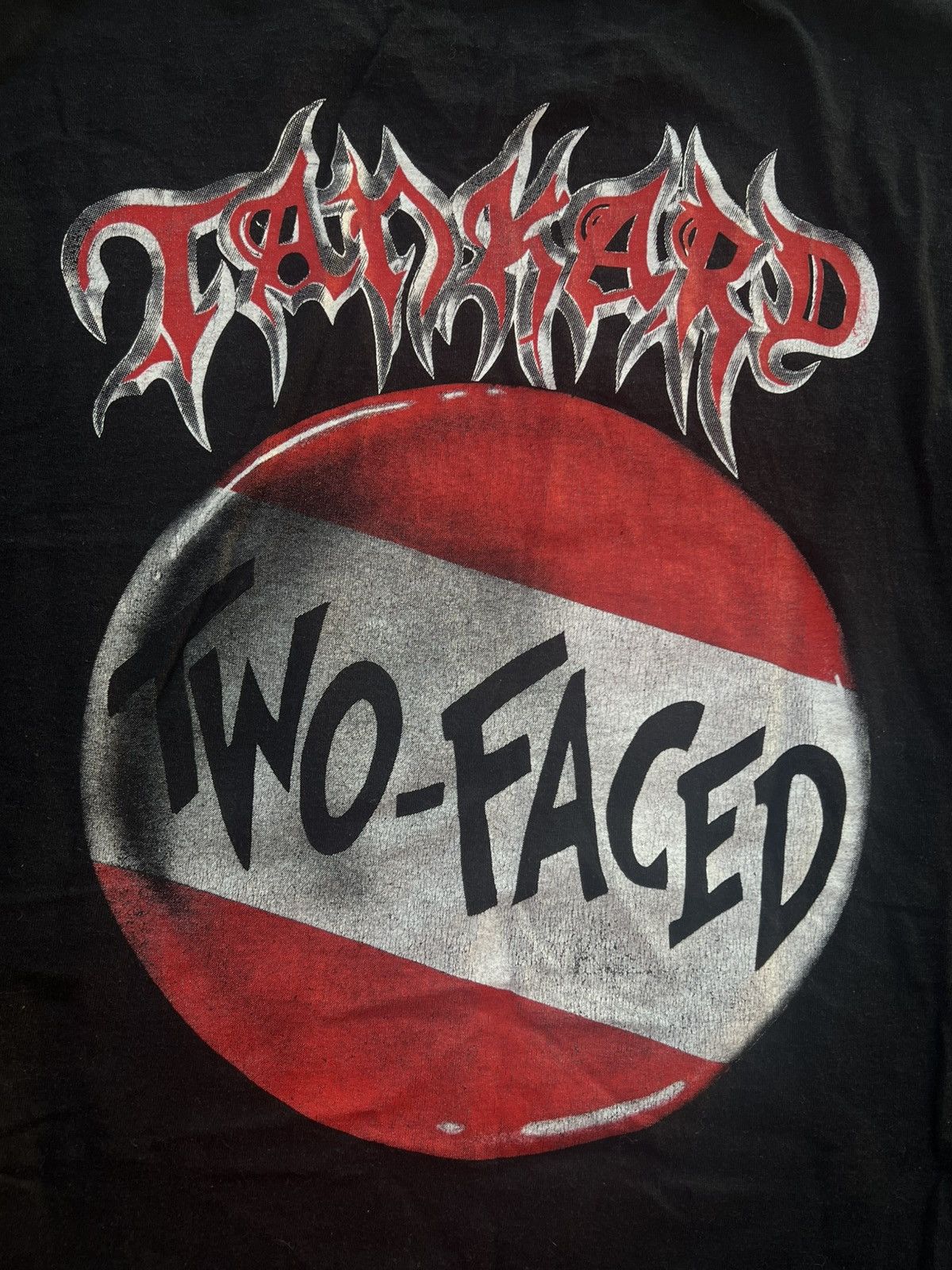 Band Tees Tankard vintage tee two faced album cover 90s Size US XL / EU 56 / 4 - 9 Thumbnail