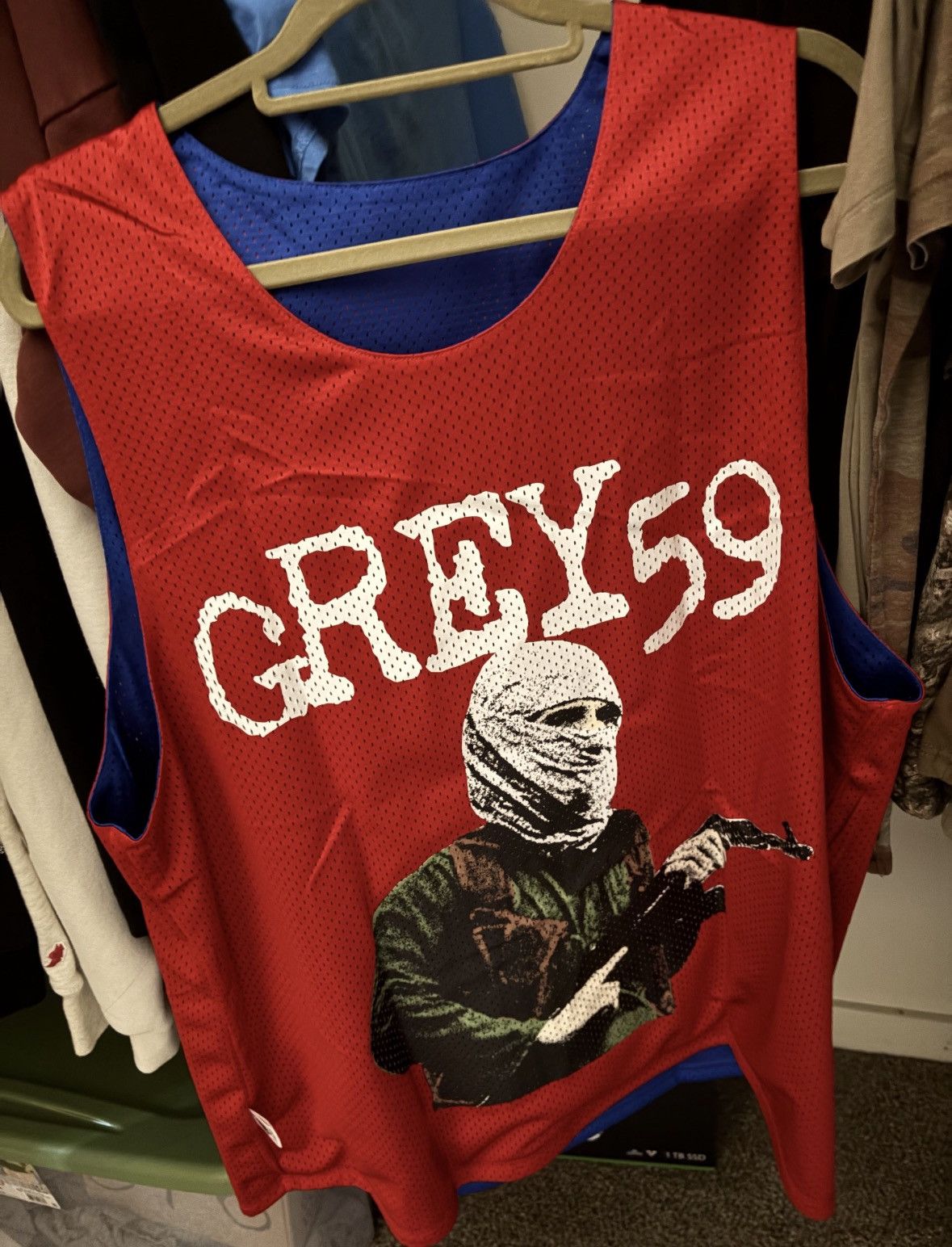 Fuck The Population × G59 Records G59 Infidel Reversible Jersey - XL Size US XL / EU 56 / 4 - 2 Thumbnail