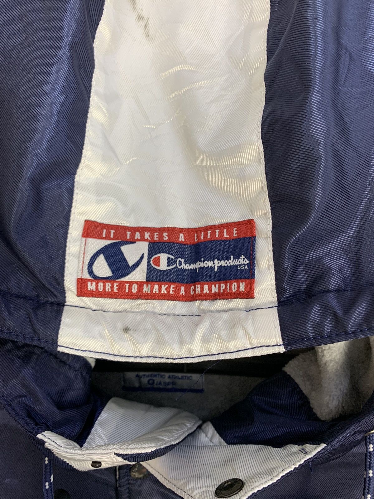 Champion 90s Padded Champion Coach Parka Hooded Button Sherpa Inner Size US XL / EU 56 / 4 - 6 Thumbnail