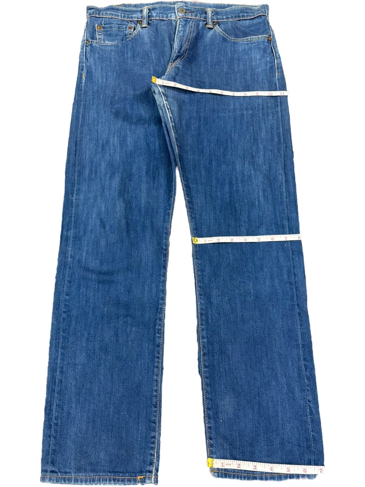 Levi's Vintage Y2K Levis 511 Selvedge Distress Jeans Size US 33 - 8 Thumbnail