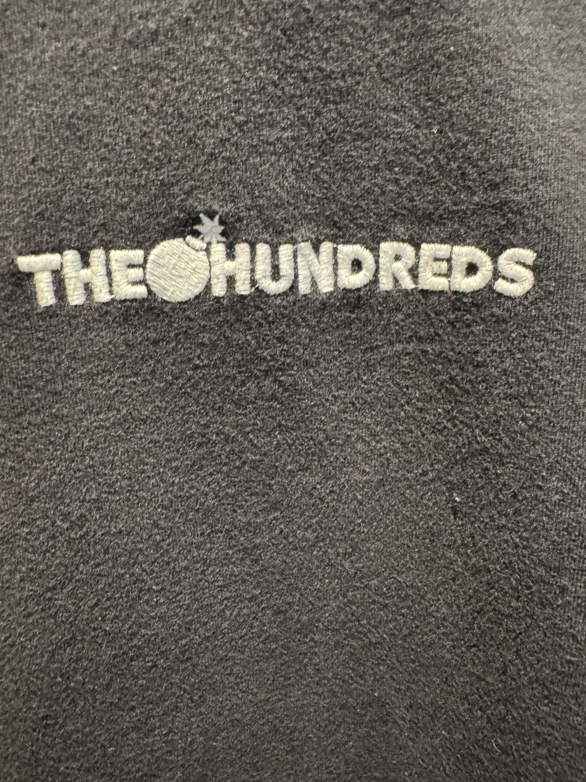 The Hundreds The Hundreds 2010s Black Grey Tonal Block Hoodie Size US L / EU 52-54 / 3 - 3 Thumbnail