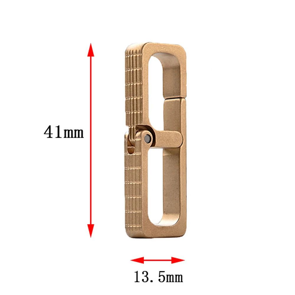 Other Belt Buckle Key Ring EDC Keychain Camping Tool Size ONE SIZE - 2 Thumbnail