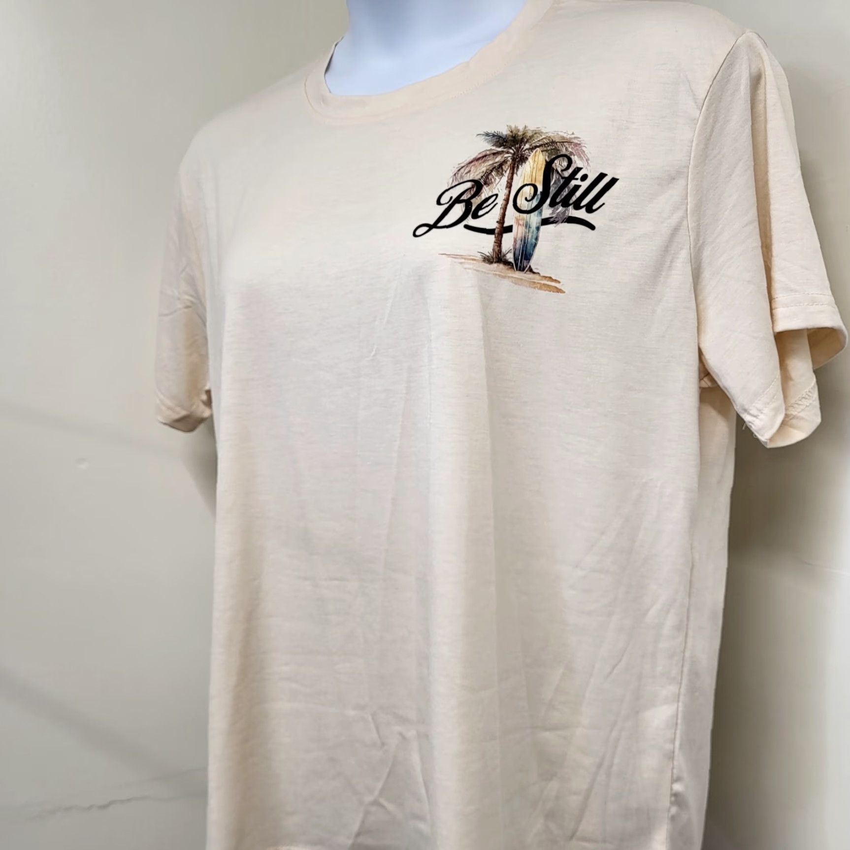 Obey Even The Wind And The Waves Obey Him Tshirt Unbranded Shirt Adult XXL Beige Christian Quotes 90s Theme? Size US XXL / EU 58 / 5 - 6 Thumbnail