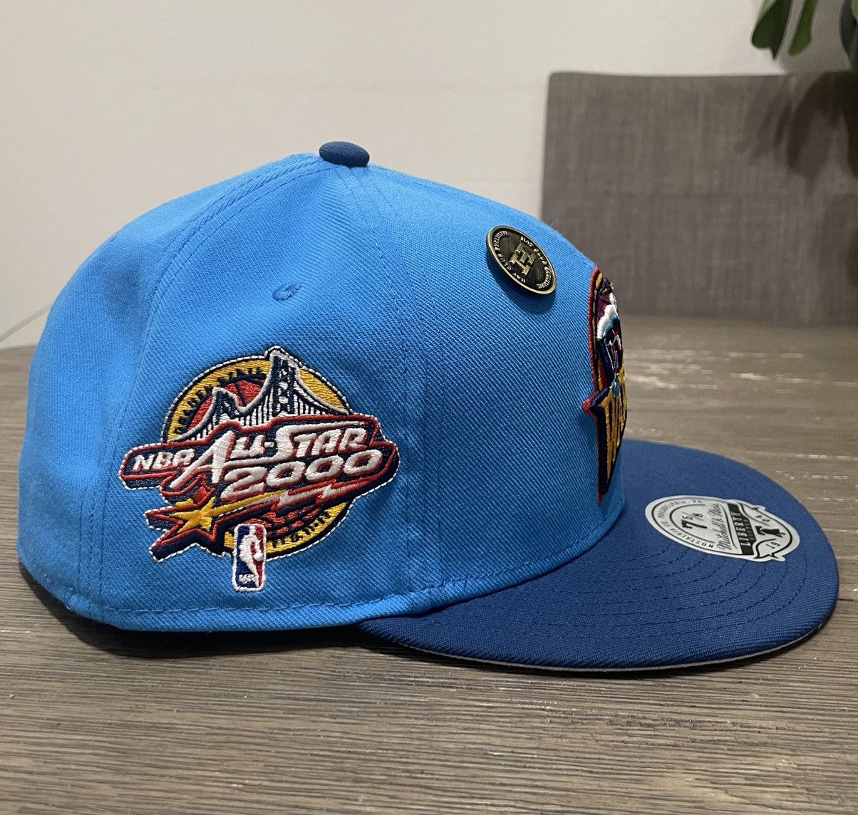 Hat Club × Mitchell & Ness Size 7 5/8 Hatclub Exclusive New Era Golden States Warriors Size ONE SIZE - 3 Thumbnail