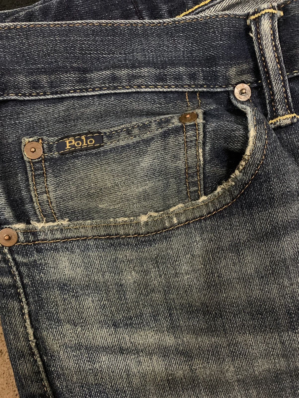 Ralph Lauren Vintage Polo Ralph Lauren The Sullivan Slim Straight Jeans Size US 33 - 5 Thumbnail